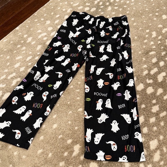 Celebrate Kids Halloween Ghost Boo Pajama Pants. Size M (8) - Picture 6 of 7